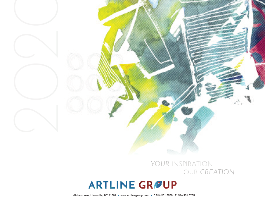 A cover of the artline group magazine.