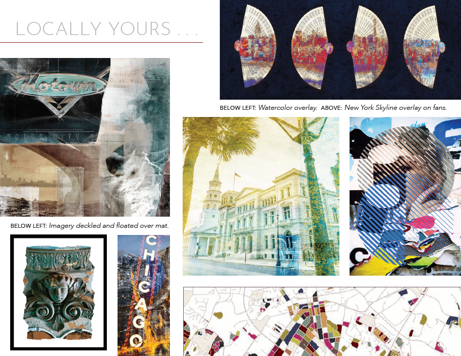 A collage of various art work with the words " really yours ".